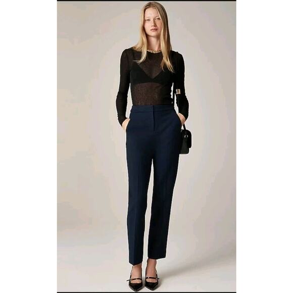 Nwt J. Crew Tall Kate straight-leg pant in four-season stretch - Picture 1 of 16